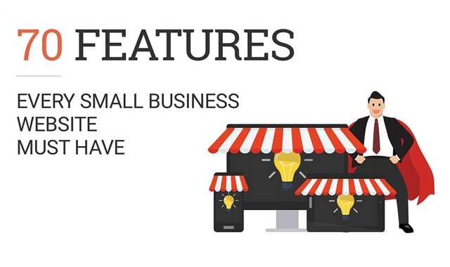 70 Features Every Small Business Website Must Have