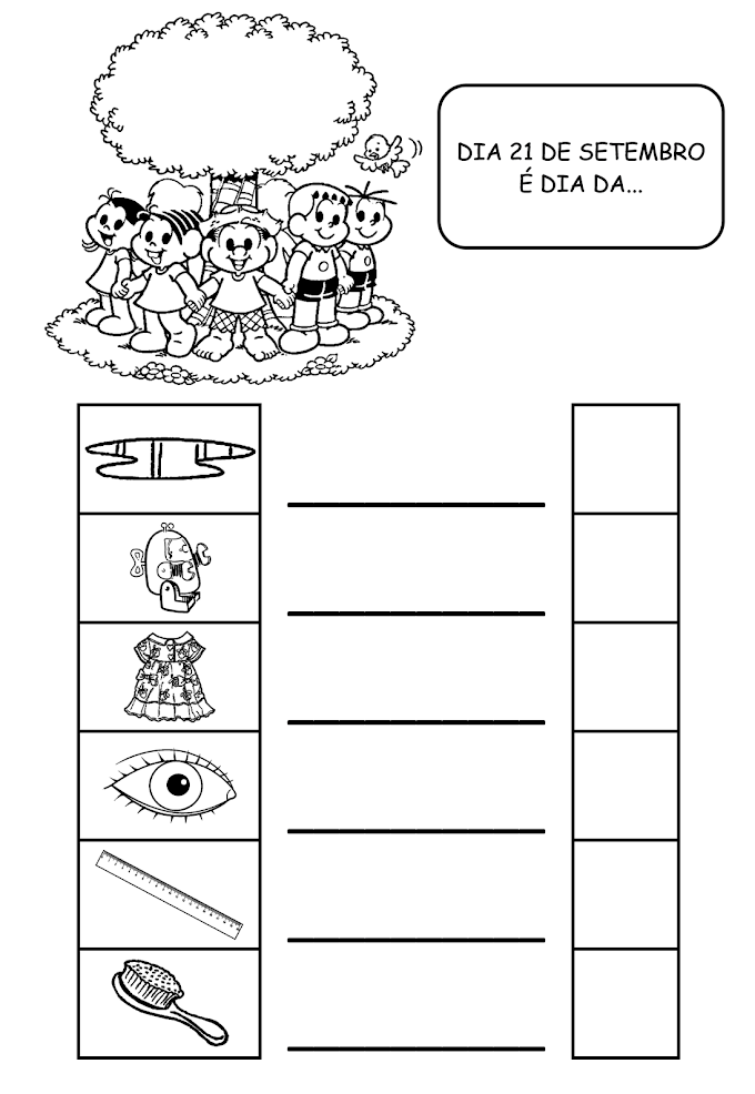 Atividades do Dia da Árvore Ensino Infantil