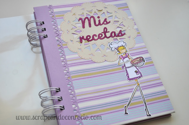 Recetario scrapbooking descargable