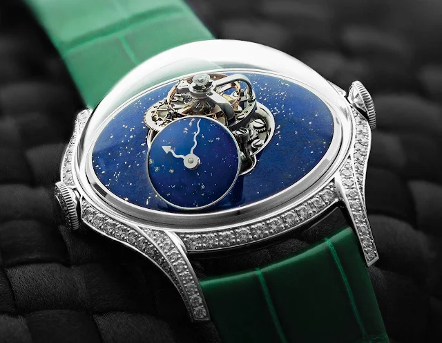 MB&F Legacy Machine FlyingT Lapis Lazuli