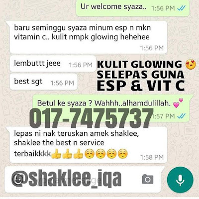 esp shaklee, vitamin c shaklee, shaklee johor, pengedar shaklee johor, vitamin kulit, kulit cerah berseri, kolagen kulit, hilangkan parut, baiki kulit, kulit cantik, cara dapatkan kulit cantik, set kulit asas shaklee, set kecantikkan kulit asas shaklee