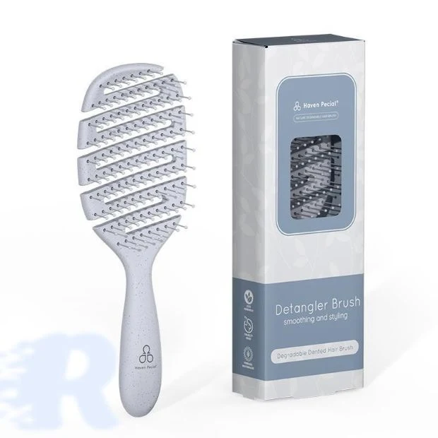 Elevate Your Hair Care Routine with the Ultimate Anti-Knotting Fluffy Anti-Static Curved Comb