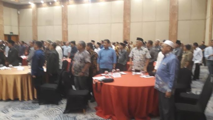 Dihadiri Bupati Ali Mukhni Dan Walikota Genius Umar,  Rapat Konsolidasi PKDP Riau Berjalan Meriah