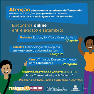 Prefeitura oferece curso e palestras online sobre Educação