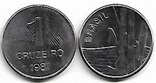 1 cruzeiro, 1982