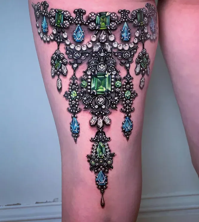 tatujes de joyas en 3D