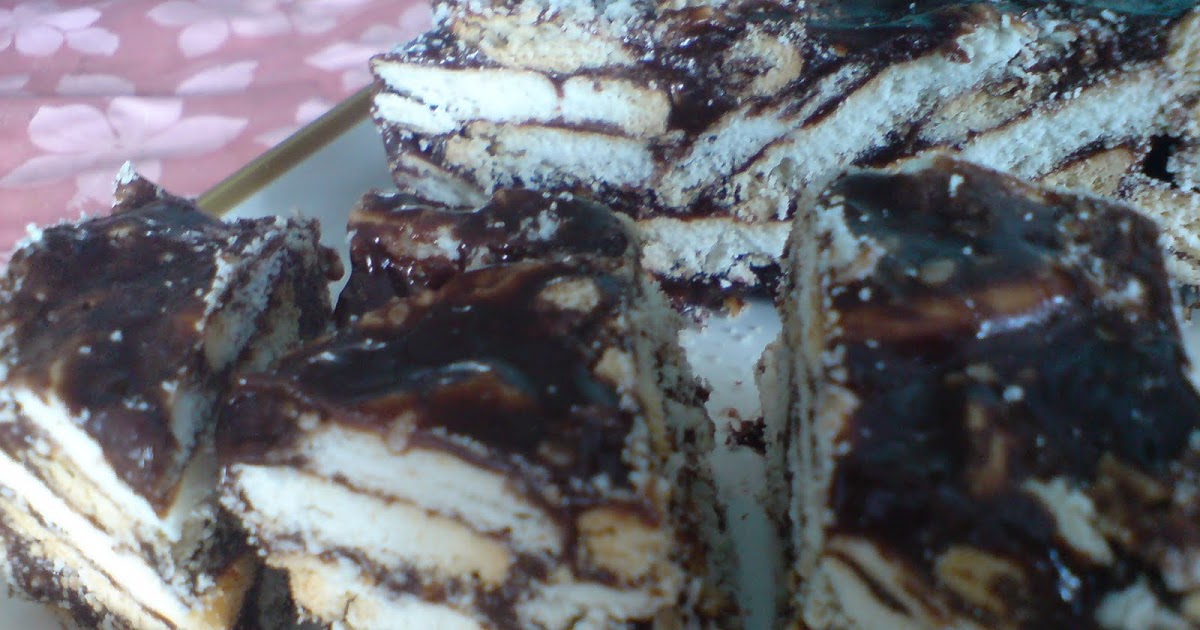 Resepi Kek Batik Aiskrim - Salma Nuranu