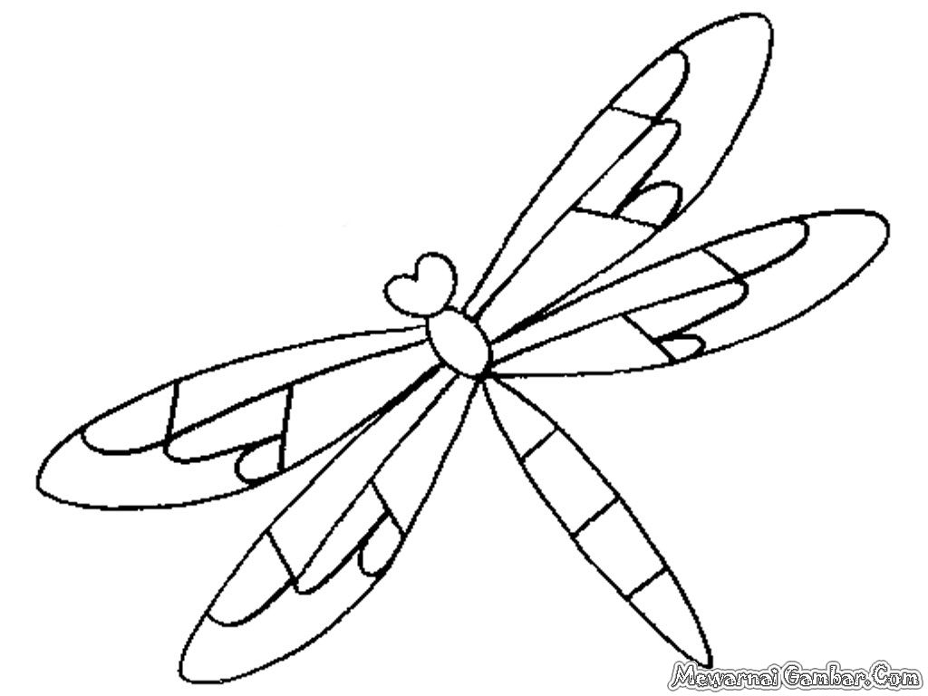 Printable Dragonfly Coloring Pages Realistic