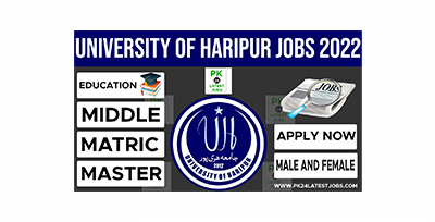 University of Haripur Jobs 2022