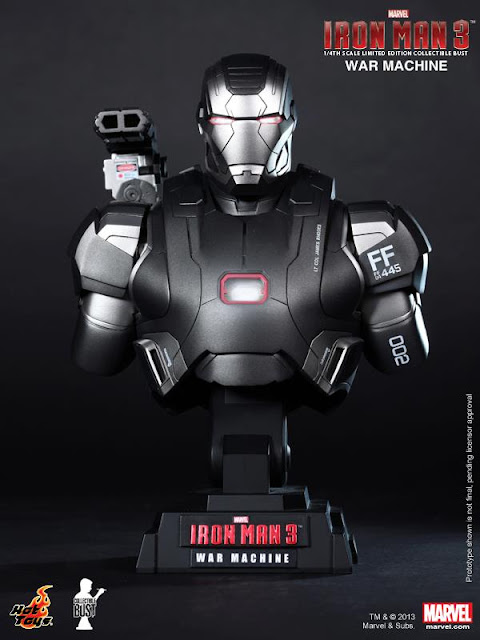 Hot Toys Iron Man 3 - War Machine Bust