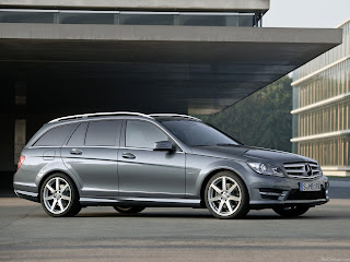 Mercedes Benz C Class side view