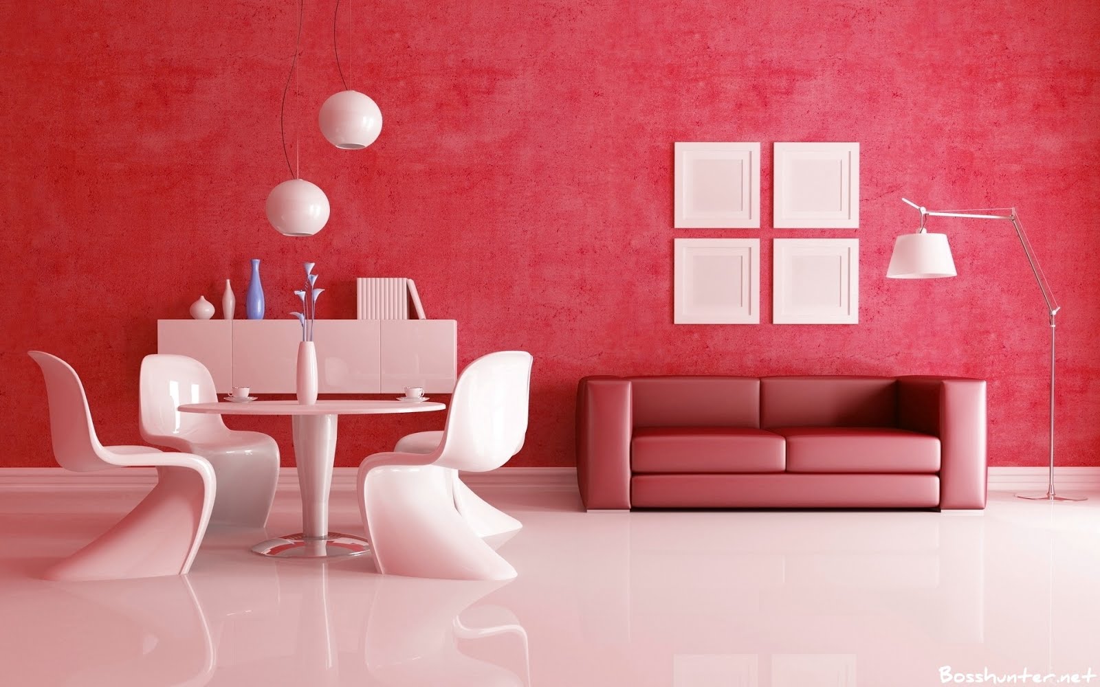 Living room ideas, living room designs, living room furniture, living room minimalist, living room modern, Modern red living room wallpapaer, living room furniture, living room wallpaper