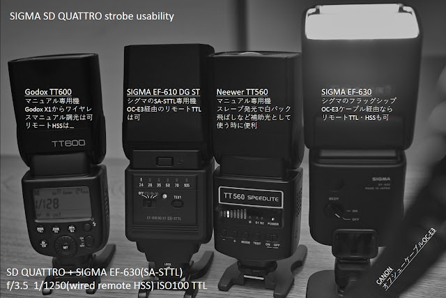 Sigma SD Quattro strobe usability
