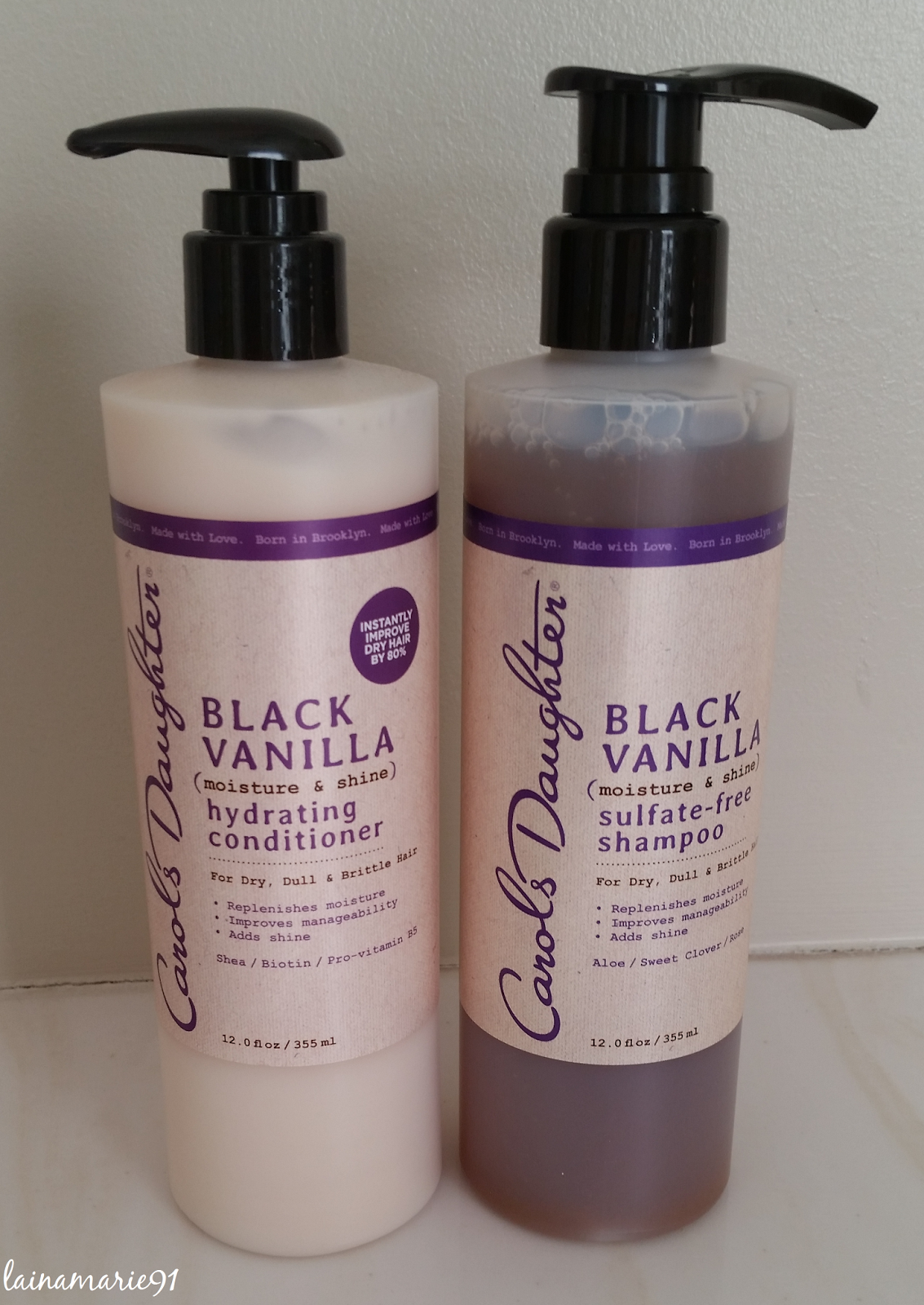 Lainamarie91: Carol's Daughter Black Vanilla Sulfate Free ...