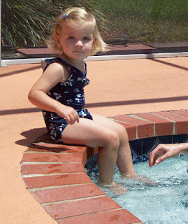 Children in pools need to be protected from drowning.