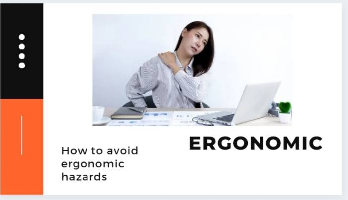 How to avoid ergonomic hazards