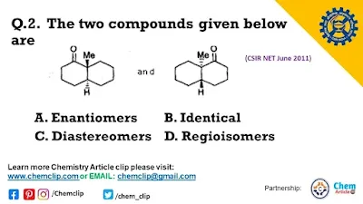This is the image of Stereochemistry lecture-1 Question no. 2