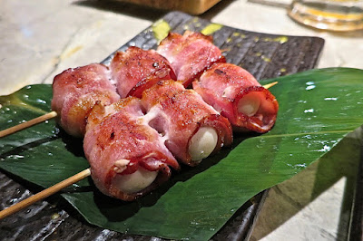 Mekiki no Ginji, quail eggs bacon