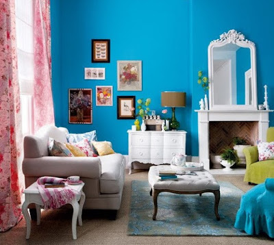 warna cat ruang tamu yang cantik terbaru