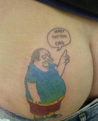 This tattoo is so cleaver it takes away from exactly how stupid it really is