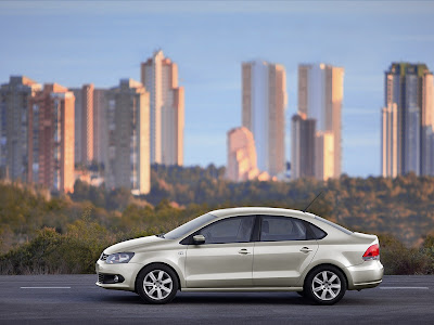 2011 Volkswagen Polo Sedan Side View