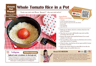 How to Cook Whole Tomato Rice In a Pot Recipe Card