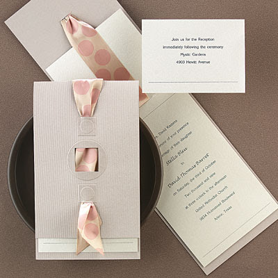 wedding invitations cards with ribbon Have you already planned your wedding