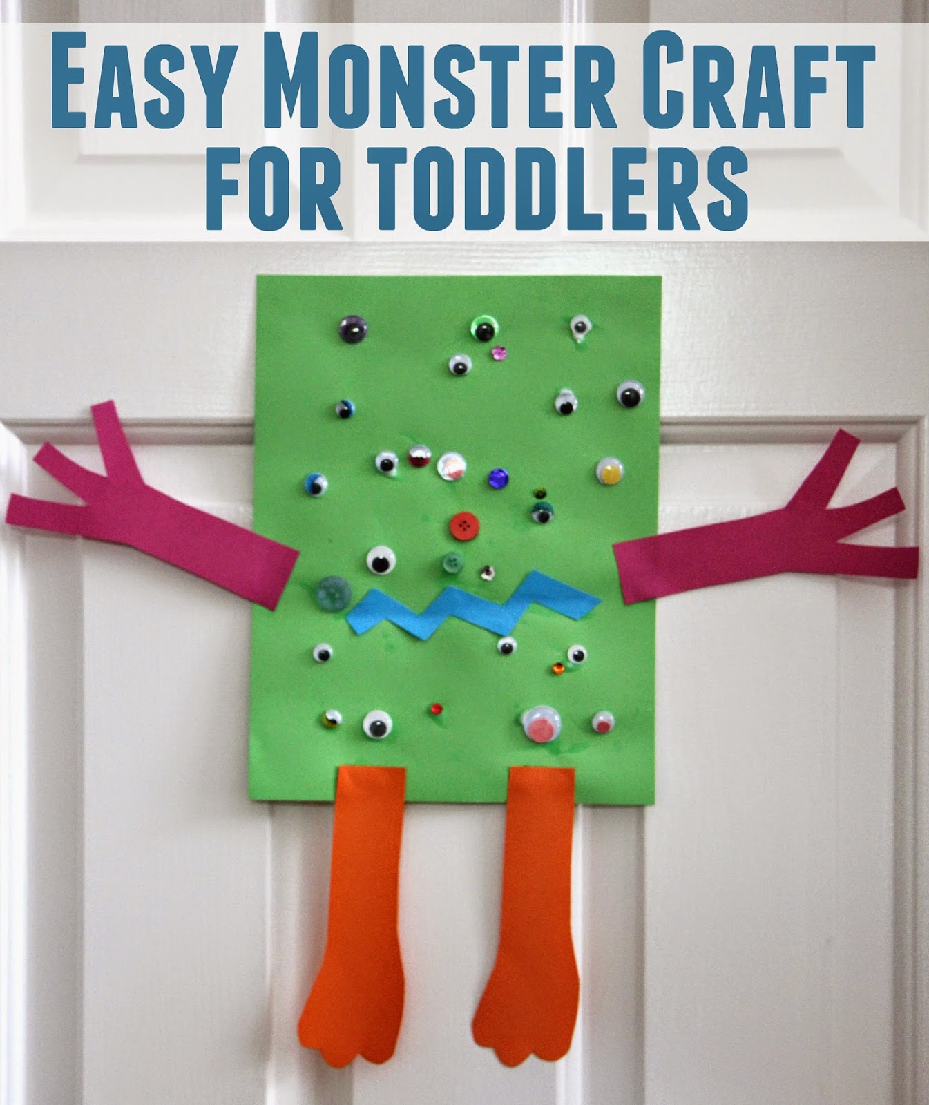  Toddler  Approved Easy  Monster Craft  for Toddlers