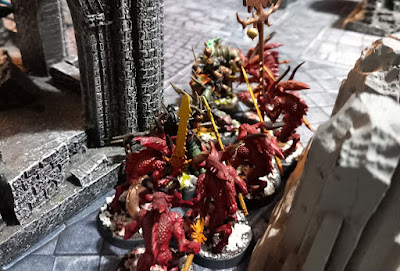 Warhammer 40k battle report: Death Guard vs Chaos Daemons, 500pts