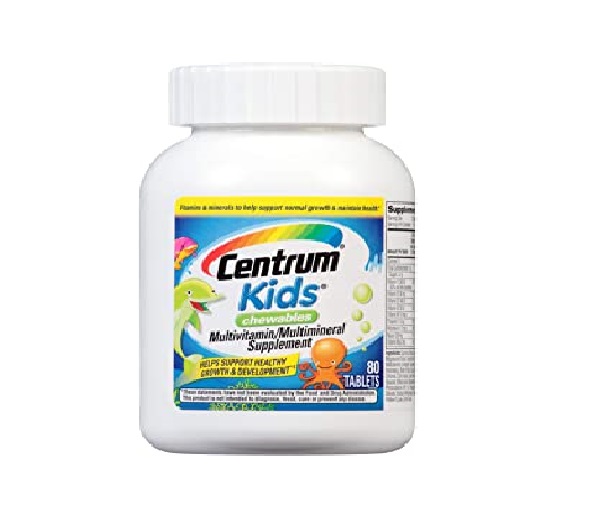 Centrum Kids Chewables Multivitamin - 80 Tablets 