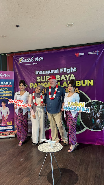 Terbang ke Pangkalan Bun, Rute Batik Air (7)