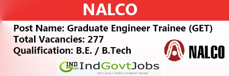 NALCO GET 2024