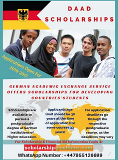 Daad Scholarship For Developing Countries 2015