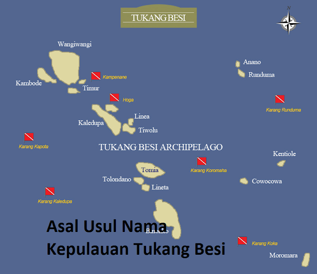 Wakatobi, Pulau Kecil Dengan Sebutan Tukang Besi