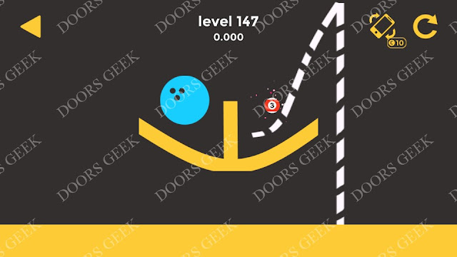 Ball & Ball Level 147 Solution, Walkthrough, Cheats for android and ios