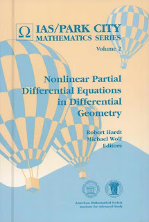 Nonlinear Partial Differential Equations in Differential Geometry Volume 2 PDF