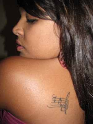 Life For music Tattoo Posted by Zanisa Labels Music Tattoo