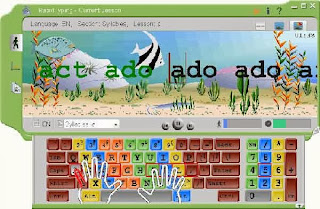 Contoh penggunaan Software Rapid Typing