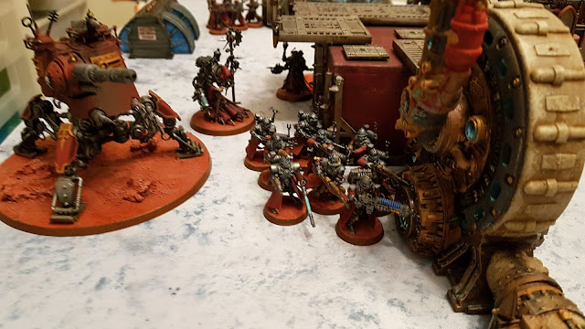 Warhammer 40k - 9th Edition - Black Legion vs Adeptus Mechanicus - 1000pts - Eternal War - Incursion - Crossfire