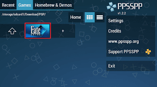 game ppsspp di android