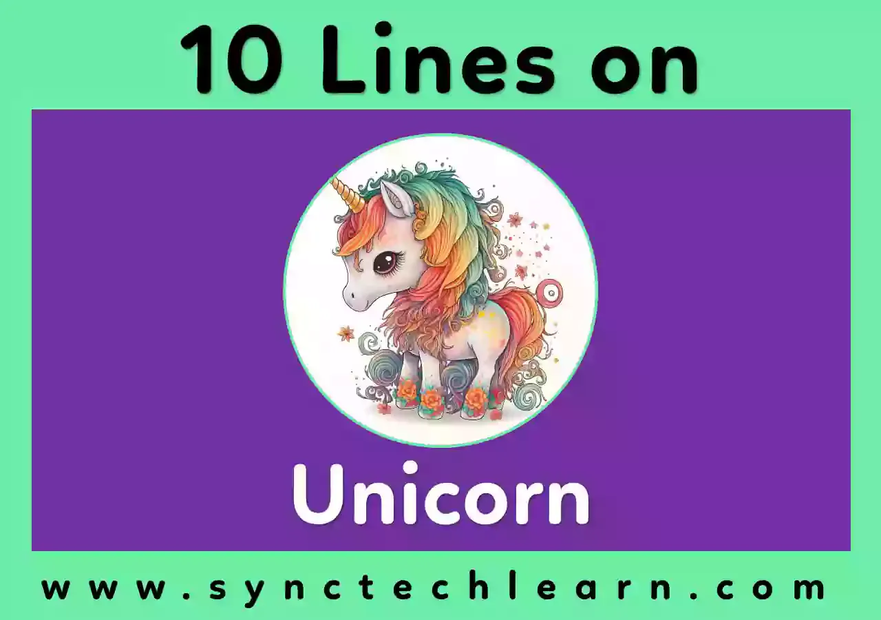 10 Lines On Unicorn In English - Short Essay On Unicorn