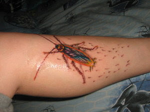 cockroach tattoo