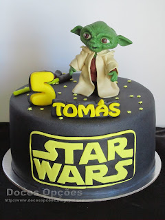 Bolo de aniversário Yoda Star Wars