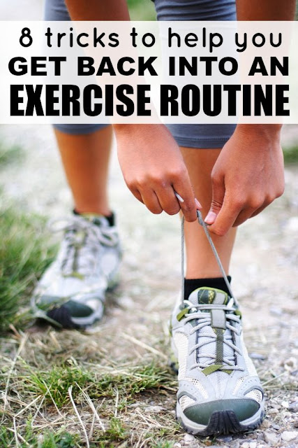 8 Tricks both physical psychological to help you get back to a regualr exercise rutine