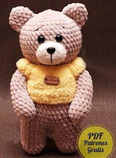 PATRON GRATIS OSO AMIGURUMI 53149