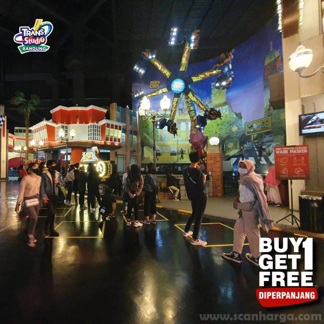 Promo Trans Studio Bandung BUY 1 GET 1 FREE! November 2020