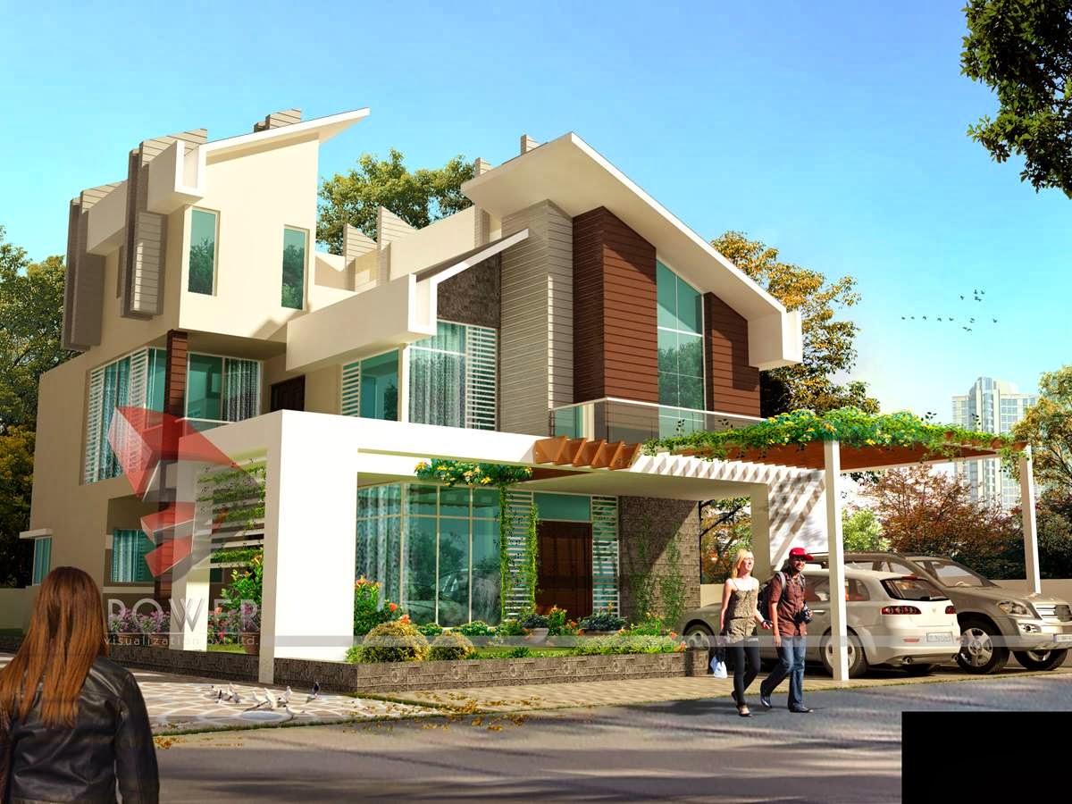 Ultra Modern Home Designs Home Designs House 3D 