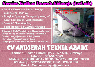 Service Kulkas Daerah Sidoarjo (terbaik)