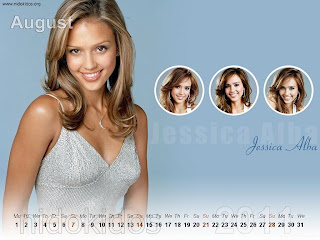 Jessica Alba Calendar 2011 Wallpapers | Jessica Alba Calendar 2011