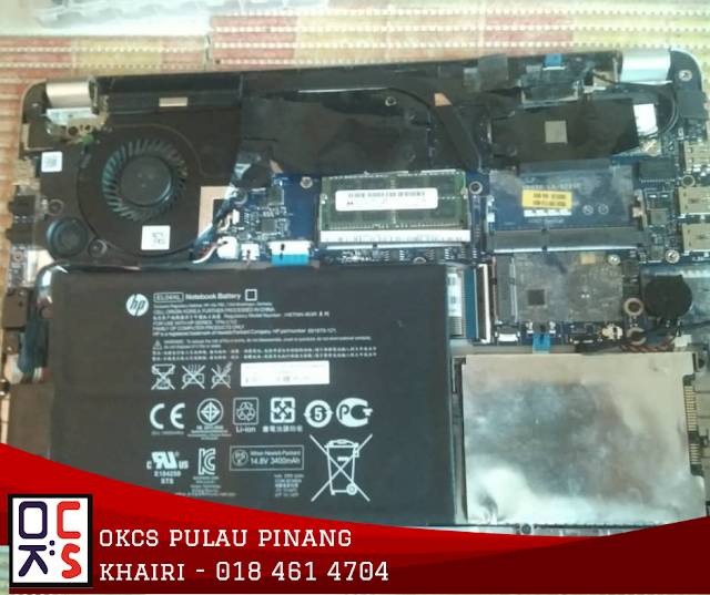 SOLVED : KEDAI REPAIR LAPTOP BAYAN BARU | MASALAH KEYBOARD LAPTOP HP 4-1129TU